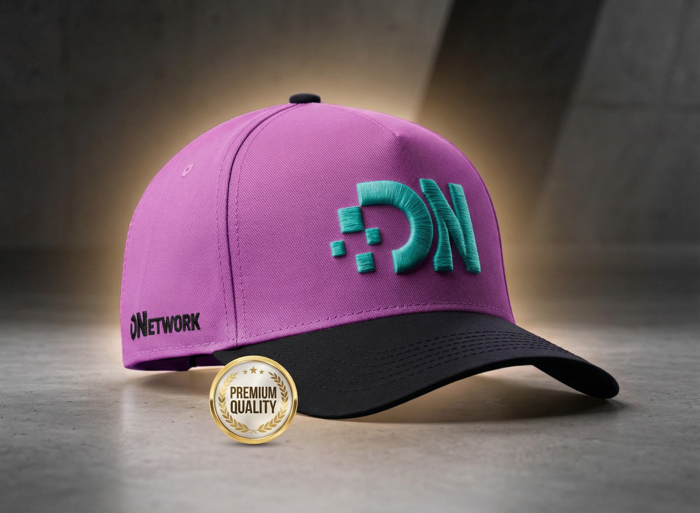 NETWORK Lavender & Black Cap (Premium Edition)